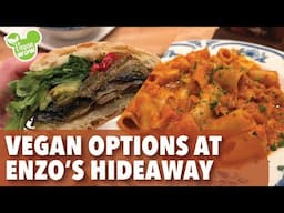 Seeing what's available for lunch at Enzo's Hideaway in Disney Springs