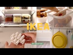 SUB) IKEA 베스트셀러 제품으로 집 정리하기/ 마음에 쏙 드는 10가지 정리용품/ IKEA Home Organization with Bestseller Items!