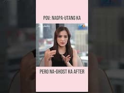 POV: Nagpa-utang ka pero na-ghost ka after. :/ | Karen Davila