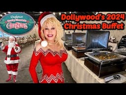 Dollywood's NEW Smoky Mountain Christmas Buffet 2024 Review (Pigeon Forge TN)