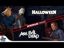 🔪 Halloween + Ash vs Evil Dead 🍹 RetroRealms Double Feature🐴  Review Equina 🐴