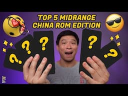 TOP 5 Midrange Smartphones 2024 (China ROM Edition)