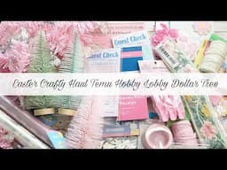 Easter Crafty Haul | Temu￼￼ Hobby Lobby Dollar Tree