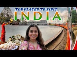 Exploring TOP 10 Places to Visit in INDIA 🇮🇳 ultimate guide: Tourist Spots, Indian Street Food &more