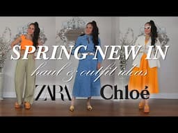 SPRING TRY ON HAUL + STYLING 2023 | ZARA & CHLOE | CHIC & TIMELESS 😍