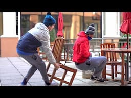 Chair Pulling Prank King!