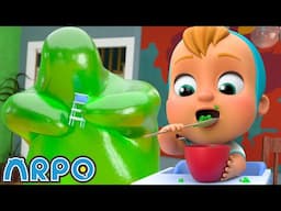 Baby Daniel vs Slimezilla! | BEST OF ARPO! | Funny Robot Cartoons for Kids!