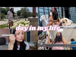 spend the day with me vlog | slow morning, new makeup, thrifting + try on