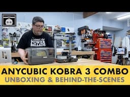 Unboxing the future of 3D printing: Anycubic Kobra 3 Combo