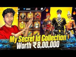 My Secret id Collection worth ₹8,00,000 in Free fire - Gaming with Raahim