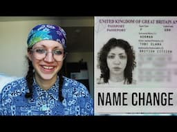 Changing my name again... (Non-binary Edition) || UK DEED POLL & PASSPORT