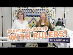 How to Use a Circle Quilting Ruler | Multi Circle and Multi Clamshell Tutorial