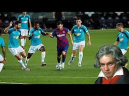 Lionel Messi's dribbling with classical music is beautiful...