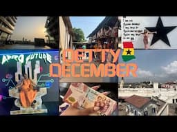 GHANA TRAVEL VLOG | DETTY DECEMBER 2023, AFROFUTURE, CAPE COAST, PARTYING TILL SUNRISE | ENJOYMENT