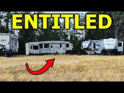 Entitled RVers, Truck Died, Squatters Paradise | RV Living