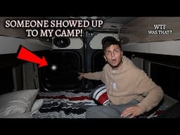 TERRIFYING VAN CAMPING - The Most Scared Ive Ever Been While Camping | MOST HAUNTED FOREST