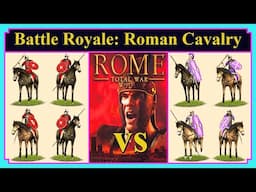 A.I. Pre vs Post Marian | Cavalry Only | Battle Royale | Rome Total War