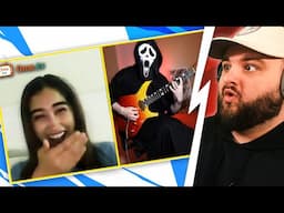 TheDooo Ghostface Serenades Girls on OmeTV - Reaction