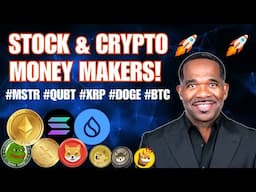 🔥MONEY MAKING STOCK & CRYPTO!!🚀🚀 #mstr #qubt #xrp #shiba #dogecoin #btc #xlm