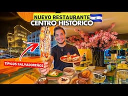 Abren NUEVO RESTAURANTE de TÍPICOS SALVADOREÑOS en el Centro Histórico 🇸🇻😱 Ixchel