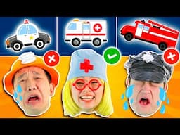 Where Is My Siren Song? 🚒 🚓 🚑 | Kids Songs And Nursery Rhymes | DoReMi Kids Songs