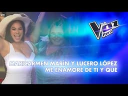 Maricarmen Marín y Lucero López | Me enamoré de ti y qué | Gran Final | Temporada 2023 | La Voz Perú