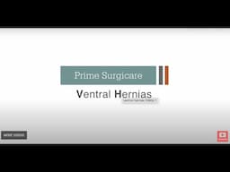 Ventral Hernia Surgeon Dr. Sowemimo Explains Laparoscopic Hernia Repair