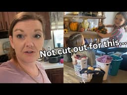 Not cut out for this... | Large Family Vlog