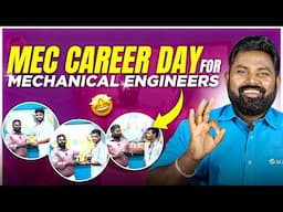 Career day For #mechanical engineers | MEC Groups | Kabilan Kumaravadivel