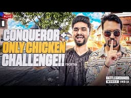 🔥LIVE - Only Chicken Challenges in BGMI w @LoLzZzGaming  | #shortslive #shortfeed #bgmilive #lolzzz