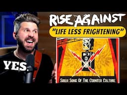 First Time Hearing RISE AGAINST! Bass Teacher REACTS to "Life Less Frightening"