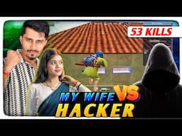 MY WIFE VS WORLDS BIGGEST HACKER IN BGMI 😱 RANK PUSH GONE WRONG - BGMI NEW 3.5 UPDATE GAMEPLAY