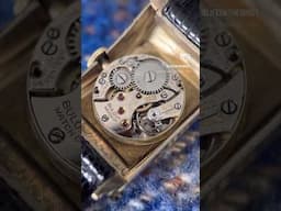 This movement dates to 1938. It is a caliber 8AZ manufactured by Bulova in their ‘Rite Angle’ model