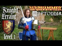 Bretonnian Knight Errant lvl1 - Warhammer Costume, Cosplay, LARP Gear & Kit Review