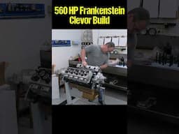 560 Horsepower Frankenstein Clevor Ford Build #shorts