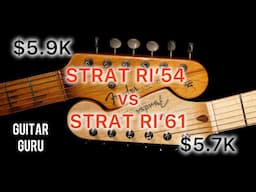 Top Guitar Expert Reveals Tone Secrets of Strat RI 50s vs 60s | Buy Fender Stratocaster Custom Shop?