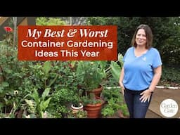 Fall Recap: My Best & Worst Container Gardening Ideas This Year! 🪴 #containergardening #gardentips