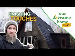 Ep. 24 | Our Avrame Home: Finishing Touches that Won't Go Unnoticed: Soffit, Facia and Window Trim