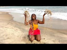 GHANA's BEAUTIFUL  BEACH RESORT IN ELMINA || CHARLESTINA BEACH RESORT