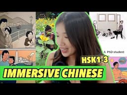 Learn Chinese Easily and Effortlessly🌟: Describing Pictures (with HSK 2-3 Vocab)