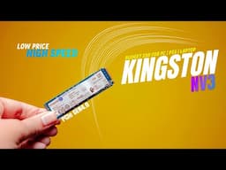 A Budget Friendly GEN4 SSD for PC | PS5 & LAPTOP 🔥 - Kingston NV3 NVMe SSD Review