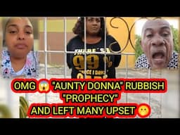 "AUNTY DONNA" head CHIP after church woman says she gets a PROPHECY from God for her 😳