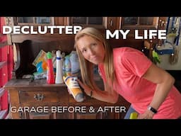 Get Motivated to Declutter! Before & After Garage Transformation!