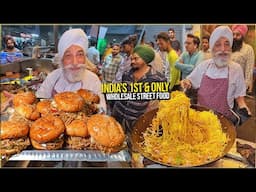 10/- Indian Street Food Punjab JATT MEHKMA 😍 Patiala Shahi Chowmein, Chilly Paneer Roll Black Burger