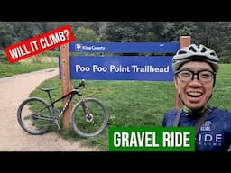 Cycling Up to Poo Poo Point for the First Time on a Mountain Bike - Will it Climb?