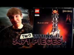 Aethel Builds LEGO The Lord of the Rings: Barad-dûr - Part 4 (Final)