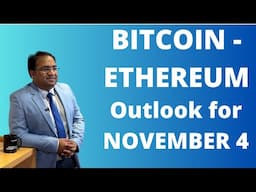 Bitcoin and Ethereum moves for 4 November 2024 | BTCUSD ETHUSD Crypto Move