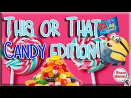 This or That? Candy Edition! | Would You Rather? | Fun Fitness Game for Kids | GoNoodle