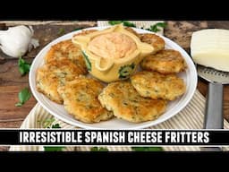 Spanish Cheese Fritters | ADDICTIVELY Delicious & Easy to Make