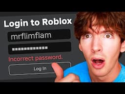 My Roblox account was hacked.